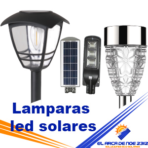 Lamparas led solares